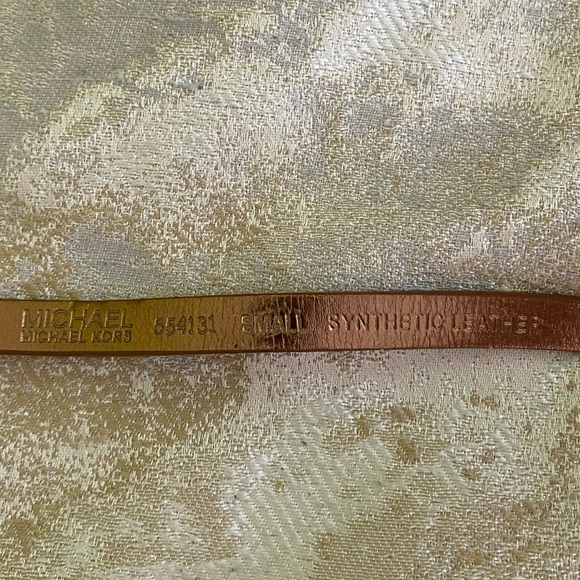 MICHAEL KORS Brown Belt Bag with Chain Small - Picture 5 of 8